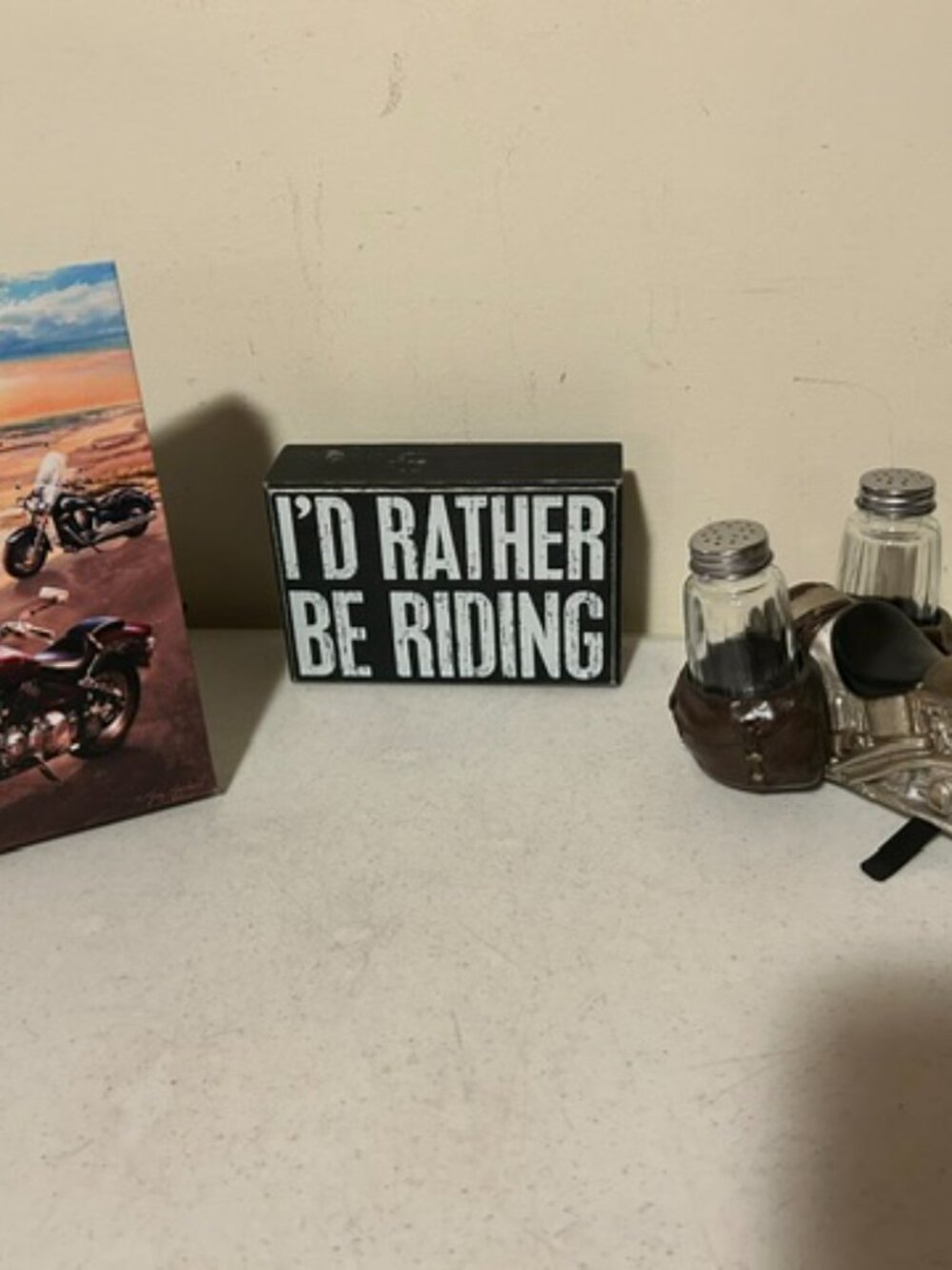 New Motorcycle Lovers 3pc Lot